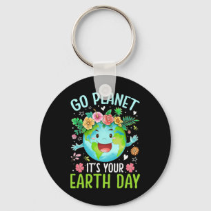 Llavero Cute Go Planet it your Earth Birthday Day Teachate