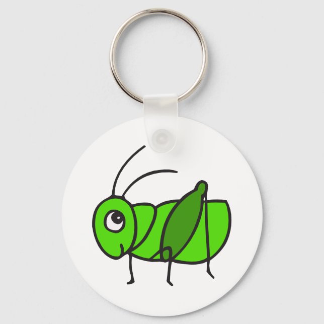 Llavero Cute Grasshopper (Anverso)
