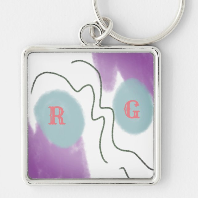 LLAVERO CUTE HEART NAME KEYCHAIN (Frente)