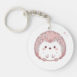 Llavero Cute Hedgehog - Woodland Charm para los amantes de