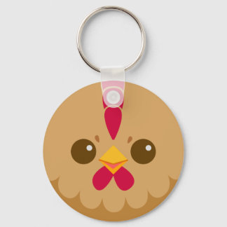 Llavero Cute Hen / Chicken Face