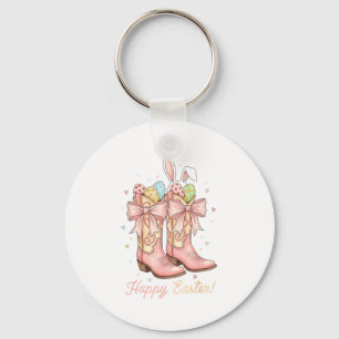 Llavero Cute Huevo de Pascua Howdy Botas de Vaquero Occide
