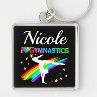 LLAVERO CUTE I LOVE GIMNASTICS DISEÑO PERSONALIZADO