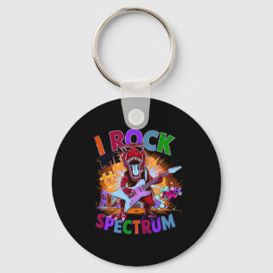 Llavero Cute I Rock The Spectrum Autism Mother Motivó A