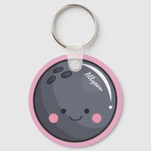 Cute Kawaii Bowling Ball Tema deportivo personaliz