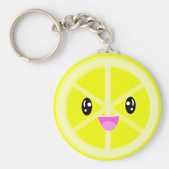 Llavero Cute Kawaii Lemon (Frente)