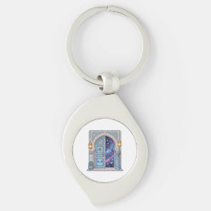 Llavero Cute Kawaii Mágica Puerta Marroquí Galaxia Sticker