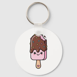 Llavero Cute Kawaii Smiling Popsicle