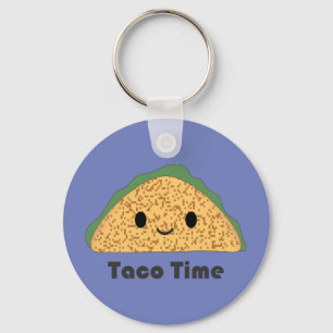 Llavero Cute Kawaii Taco Time Taco