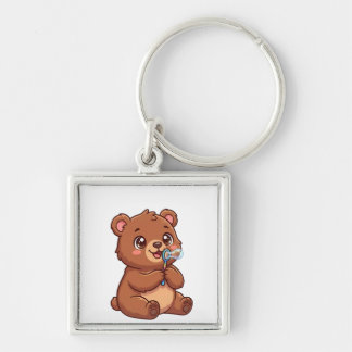 Llavero Cute Kawaii Teddy Bear con Burbujas Baby T-Shirt
