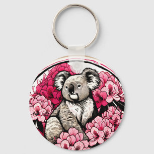 Llavero Cute Koala Bear Artwork Fun Koalas arte