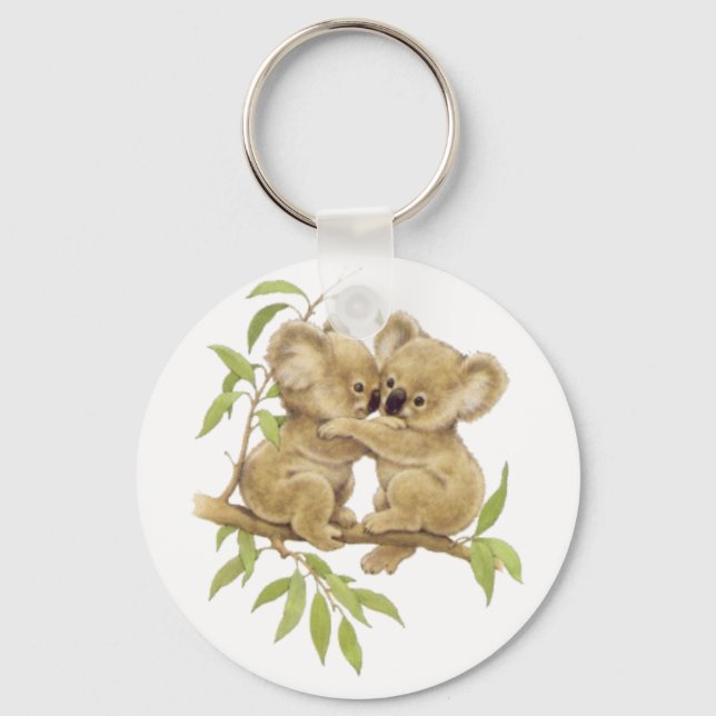 Llavero Cute Koalas (Anverso)