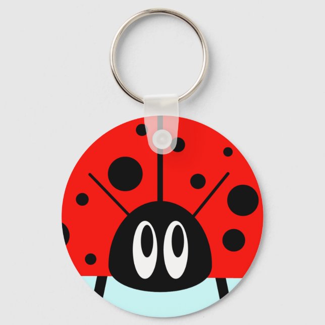 Llavero Cute Ladybug (Anverso)