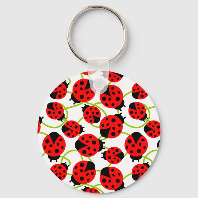Llavero Cute Ladybugs (Anverso)