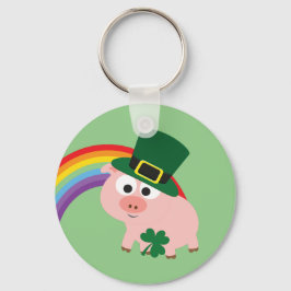Llavero Cute Leprechaun Pig