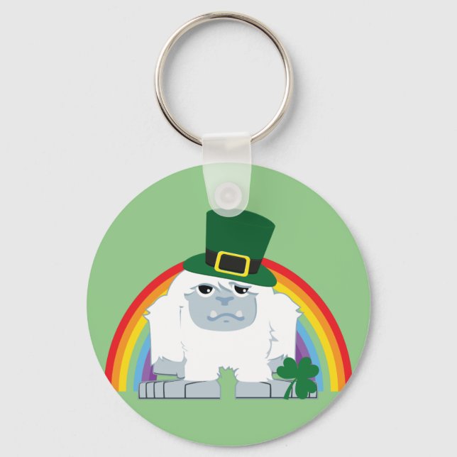 Llavero Cute Leprechaun Yeti (Anverso)