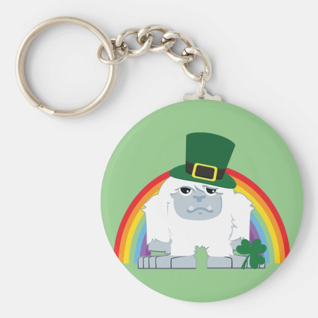 Llavero Cute Leprechaun Yeti (Frente)