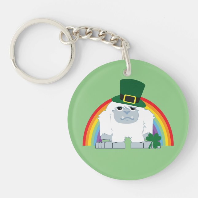 Llavero Cute Leprechaun Yeti (Frente)