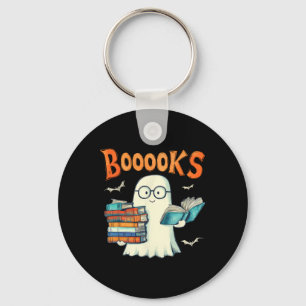 Llavero Cute libro fantasma leyendo libros de profesores d