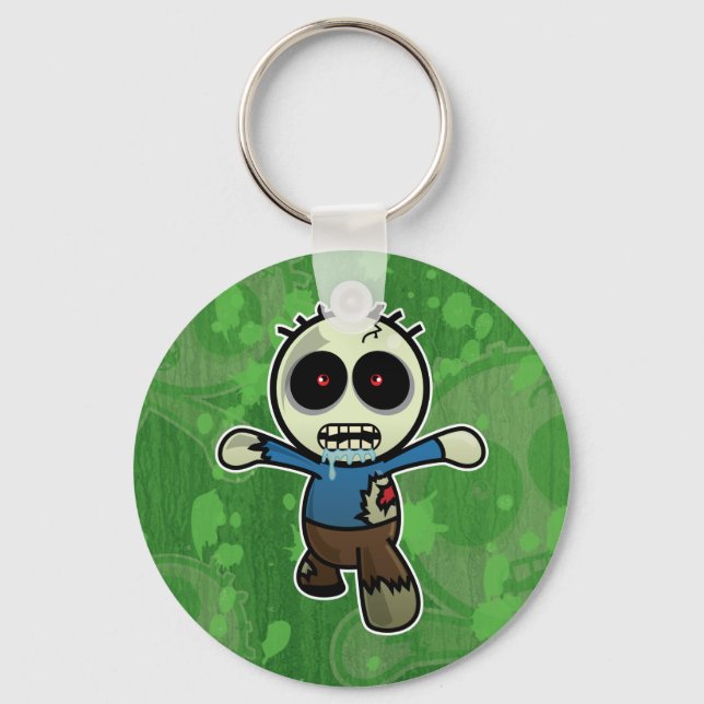 Llavero Cute Little Cartoon Zombie (Anverso)