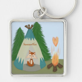 Llavero Cute Lone Fox