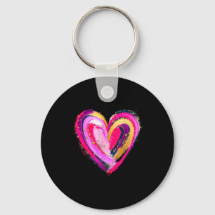 Llavero Cute Love Heart gráfico de San Valentín hombres mu