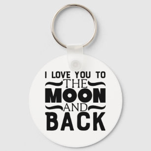 Llavero Cute Love Luna y de Regreso Boda Ducha Nupcial