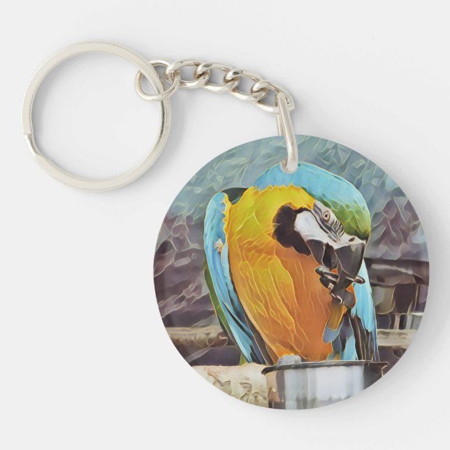 LLAVERO CUTE MACAW (Frente)