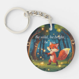 Llavero Cute Magical Fox Keychain