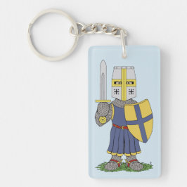 Llavero Cute Medieval Knight