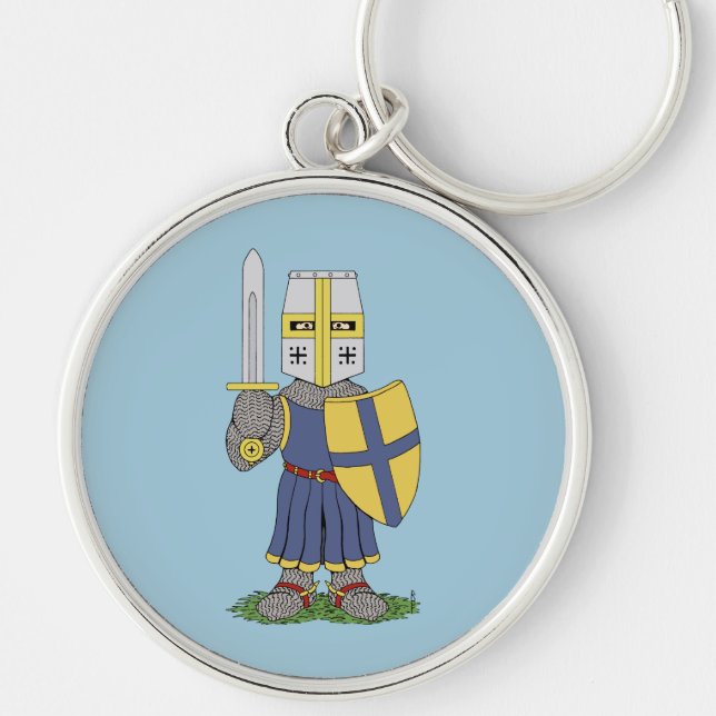 Llavero Cute Medieval Knight (Frente)