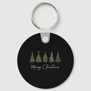 Llavero Cute merry Árbol de Navidad Fun mujeres coincidien