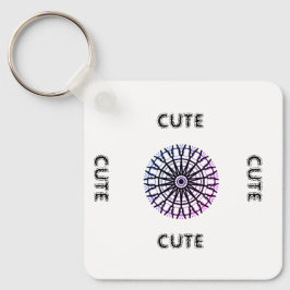 LLAVERO CUTE_ NEGRO Y BLANCO