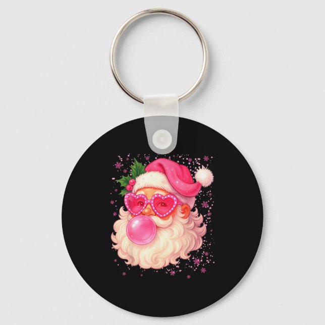 Llavero Cute Nk Santa Snowflake Christmas Pajamas Xmas Gir (Anverso)