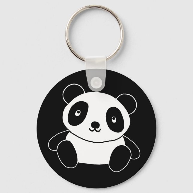 Llavero Cute Panda (Anverso)