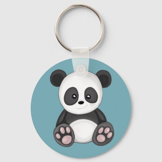 Llavero Cute Panda (Anverso)