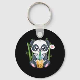Llavero Cute Panda Kawaii Anime Otaku Boba de burbuja japo