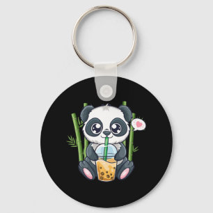 Llavero Cute Panda Kawaii Anime Otaku Boba de burbuja japo