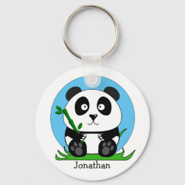 Llavero Cute Panda Personalizado