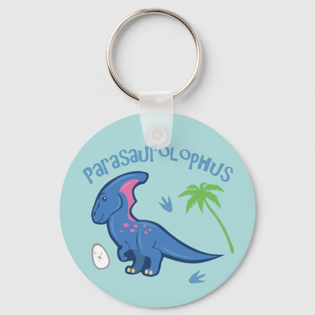 Llavero Cute Parasaurolophus (Anverso)