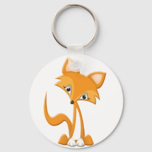Llavero Cute Personalizado Fox