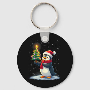 Llavero Cute pingüino árbol de Navidad Pajama Chicas niños