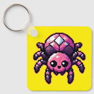 Llavero Cute Pixel Spider