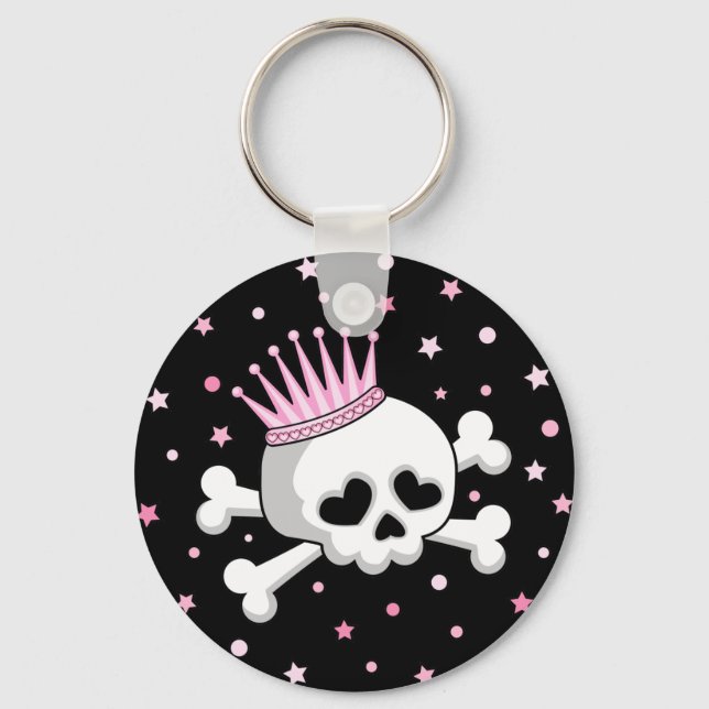 Llavero Cute Princess Skull (Anverso)