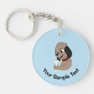 Llavero Cute puppy dog keychain