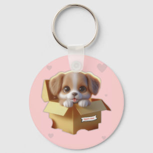 Llavero Cute Puppy Keychain Kawaii Dog Gift