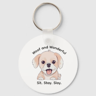 Llavero Cute Puppy Lovers Stylish Dog Mom Keychain