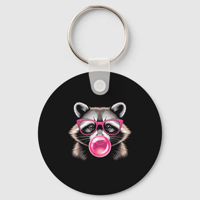 Llavero Cute Raccoon Design For Men Women Kids Racoon Racc (Anverso)