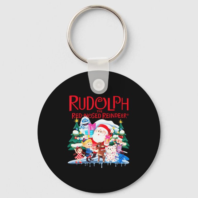 Llavero Cute Rudolph The Red Nosed Reindeer Christmas Spec (Anverso)