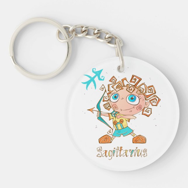 Llavero Cute Sagittarius Kid (Frente)